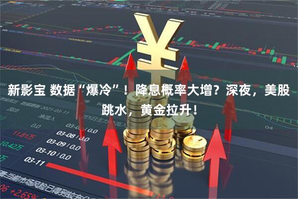 新影宝 数据“爆冷”！降息概率大增？深夜，美股跳水，黄金拉升！