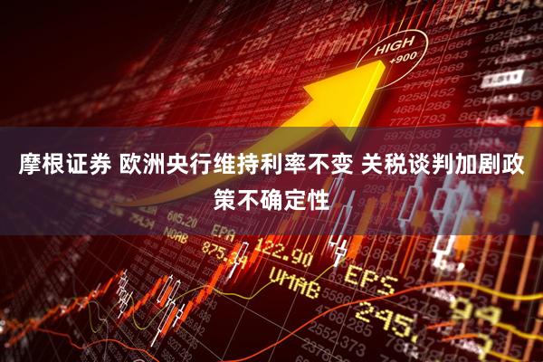摩根证券 欧洲央行维持利率不变 关税谈判加剧政策不确定性